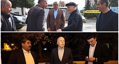 Başkan Sekmen'den ilçelerde saha ziyaretleri