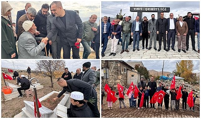 Başkan Yurdagül Yavi Şehitleri'ni andı