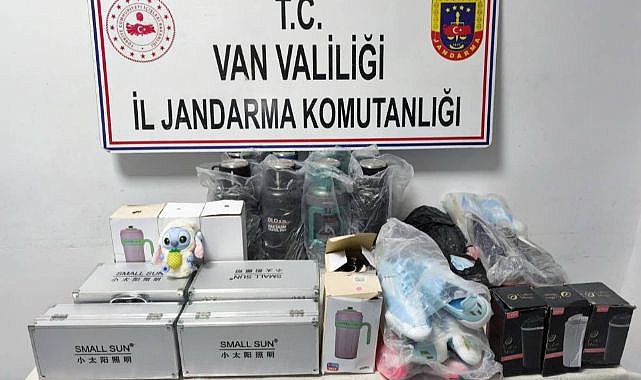 Binlerce lira değerinde ürün ele geçirildi