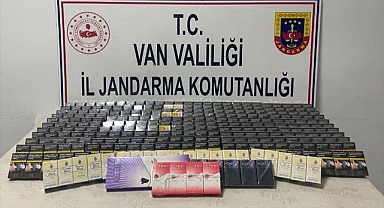 Binlerce paket kaçak sigara ele geçirildi