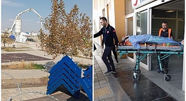 Dengesini kaybederek çukura düştü