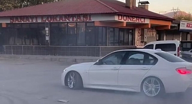 Drift atan sürücüye binlerce lira ceza!