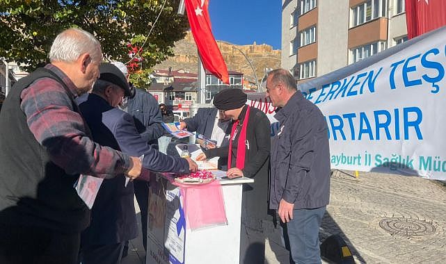 Erken teşhis için bilgilendirdiler