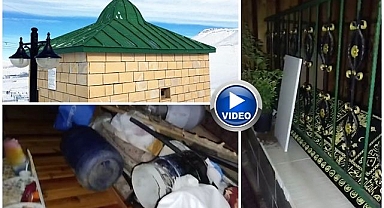 Erzurum'da o türbeyi depoya çevirmişler!