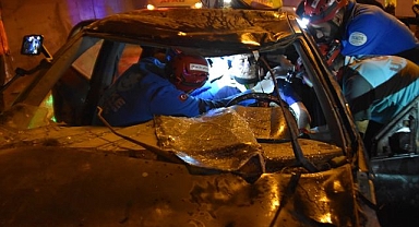 Gerçek olsa bu kadar olurdu! Tünelde hareketli anlar...