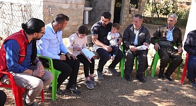 Gönüllü gençlerden eğitime tam destek