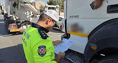 Hafriyat kamyonlarına sıkı denetim