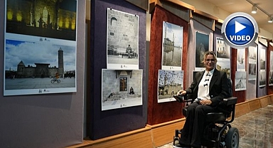 Hediye fotoğraf makinesiyle engelleri aştı