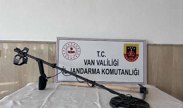 İzinsiz kazıya jandarma baskını