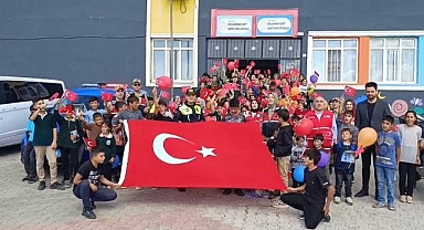 Jandarmadan öğrencilere trafik eğitimi