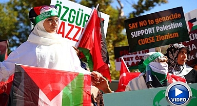 Cumhurbaşkanı Erdoğan çağrı yaptı... Yüzlerce kadın sokağa indi