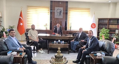 Kaptan Yumlu’dan Müftü Çapçı’ya ziyaret