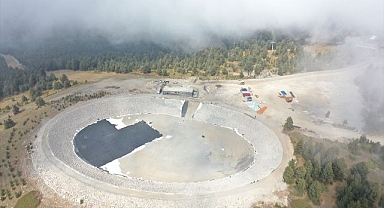 Kayak merkezi yapay kar ile açılıyor