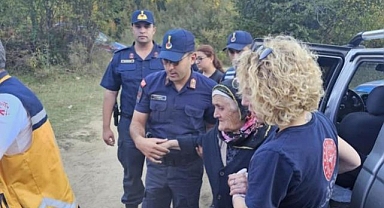 Kayıp kadından sevindiren haber