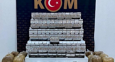 Makaron ve tüten ele geçirildi