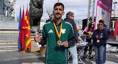 Milli atletten Balkan Şampiyonası’nda bronz madalya