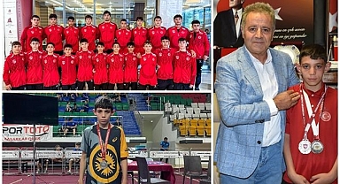 Tortum'un minik pehlivanı madalya yolunda