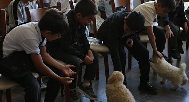 Öğrenciler sevimli dostlarla buluştu