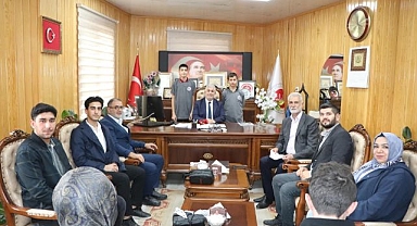 Öğrencilerden Filistin'e destek