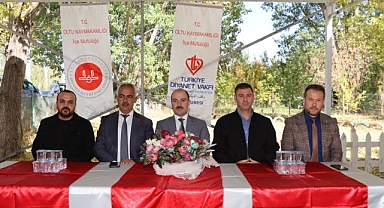 Oltu’da din görevlileri vefa yemeğinde buluştu