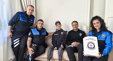 Özel gereksinimli Samet'in hayali gerçek oldu