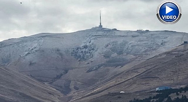 Palandöken bir kez daha beyaza büründü