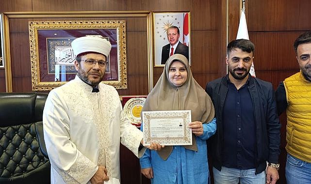 Polonyalı gelin İslam'ı seçti...