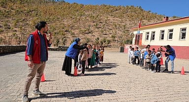 Sınır köylerinde yüz güldüren etkinlik