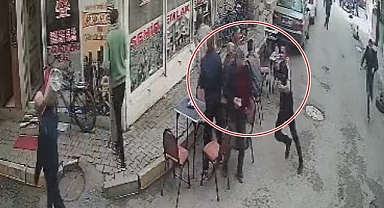 Sokak ortasında silahlı kovalamaca!
