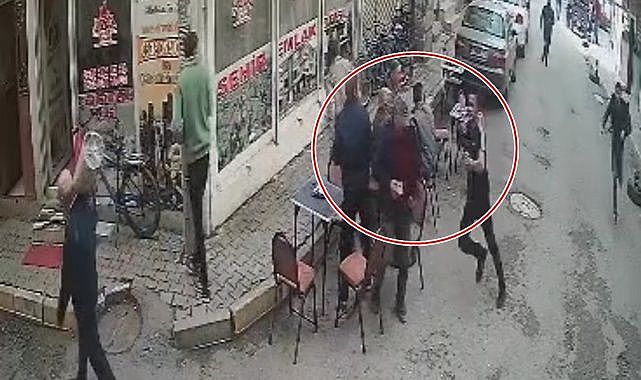Sokak ortasında silahlı kovalamaca!
