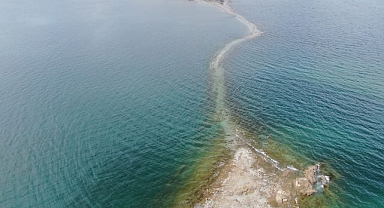Su seviyesi düşünce yol ortaya çıktı