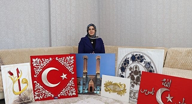 Tel ve nakış sanatta buluştu