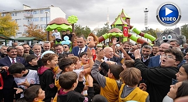 Yakutiye Belediyesi'nden kampüse çocuk parkı
