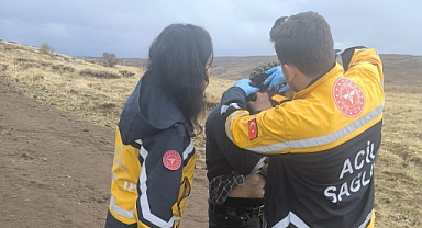 Yanına yıldırım düşen şahıs ölümden döndü!