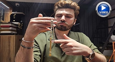 Yapımı tam 3 ay sürdü: Pırlanta tespih görücüye çıktı