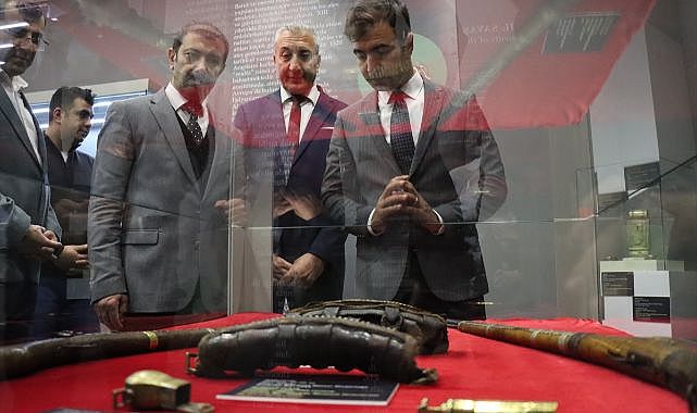 Yüzyılın izleri: Savaş aletleri sergisi kapılarını açtı