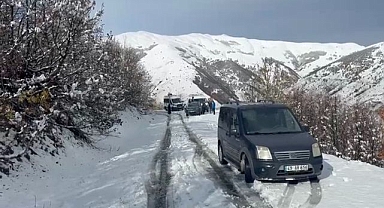 14 köy yolu ulaşıma kapandı