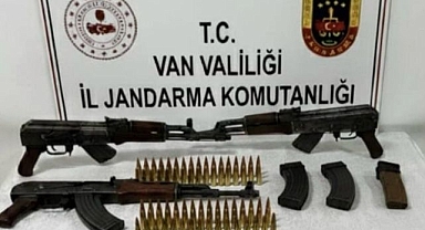 3 adet uzun namlulu silah ele geçirildi