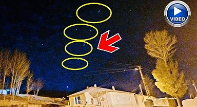 3 ilçede birden görüldü! İşte o cisim...