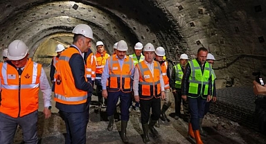 4 bakan değiştiren tünelde çalışmalar hız kazandı