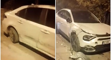 Alkollü sürücü park halindeki araçları biçti!