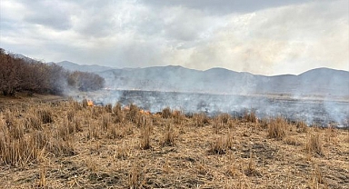 Anız yangınına anında müdahale!