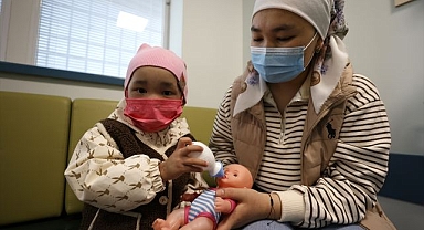 Annesi evladına bir kez daha can oldu