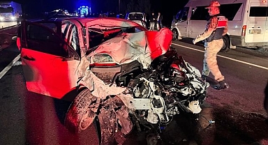 Araçlar birbirine girdi! Ortalık savaş alanına döndü