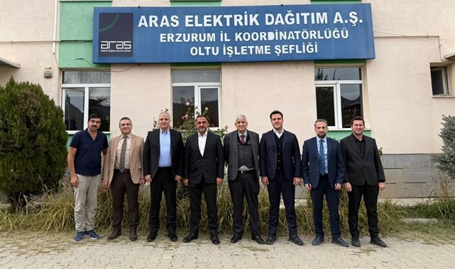 ARAS EDAŞ üst yönetimi saha ziyaretlerinde