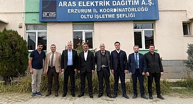 ARAS EDAŞ üst yönetimi saha ziyaretlerinde