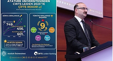 Atatürk Üniversitesi Leiden listesinde 749. sırada: İstikrarlı yükseliş