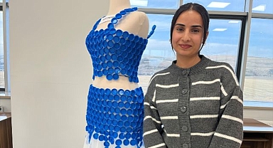 Atık malzemeler öğrencilere ilham verdi