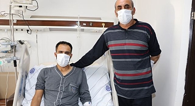 Erzurum'da Babasının bağışıyla sinsi hastalıktan kurtuldu