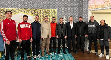 Başkan Uçar’dan Milli Sporculara moral ziyareti